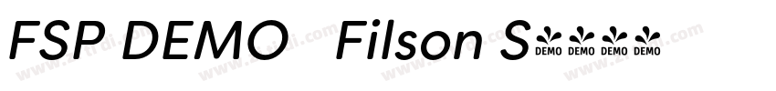 FSP DEMO   Filson S字体转换